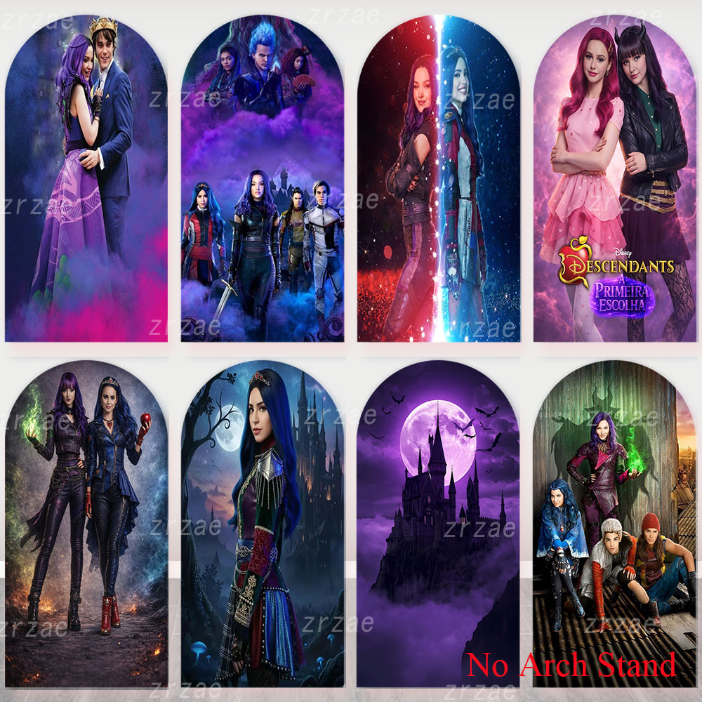 Phone Cases On Sale - Descendants Bogen-Hintergrund für Jungen- und Mädchen-Geburtstagsfeier,