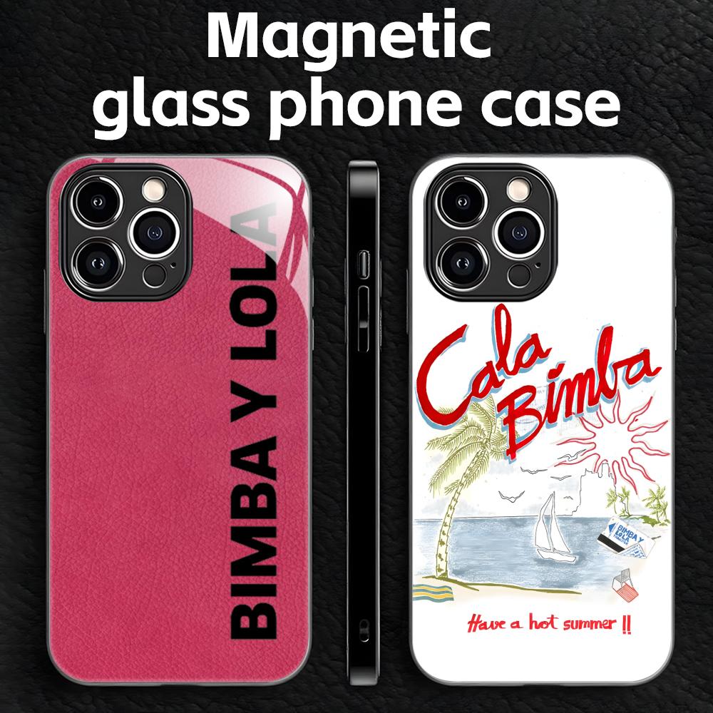 Phone Cases With Magnet - BIMBA Y LOLA Logo Handyhülle für