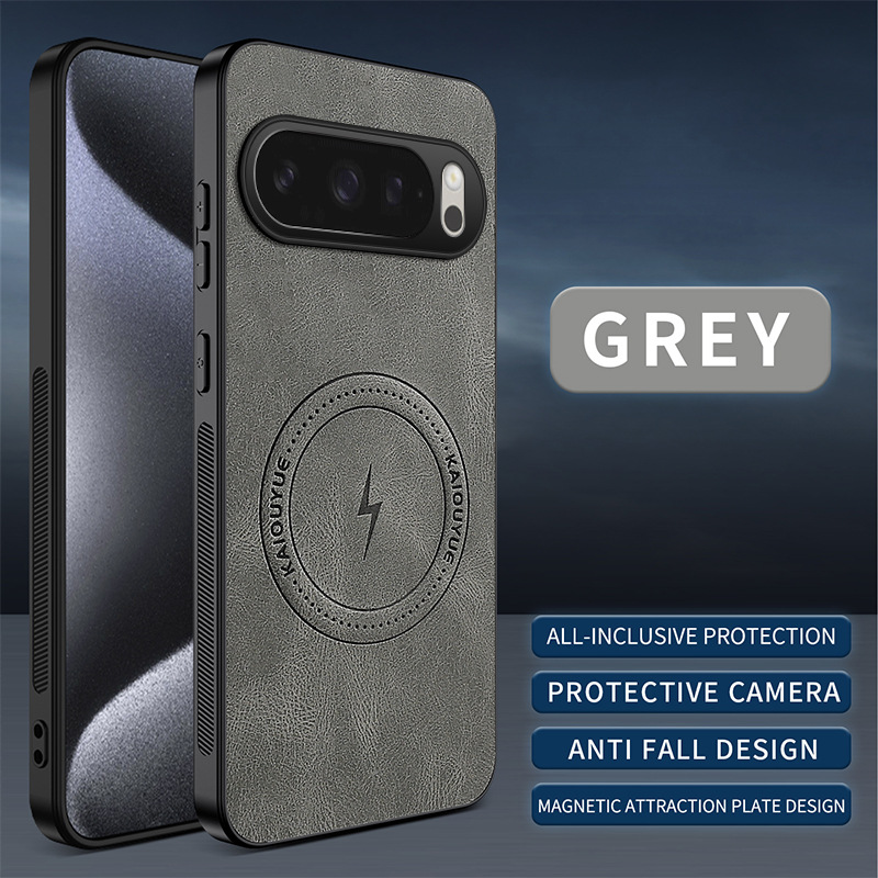 Phone Cases Pixel 10 Pro - Für Magsafe Magnetische PU-Lederhülle Google Pixel