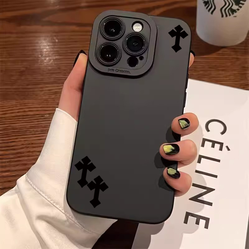 Phone Cases Galaxy S25 - Herbstliche Vibes Kreuzmuster Handyhüllen für Samsung