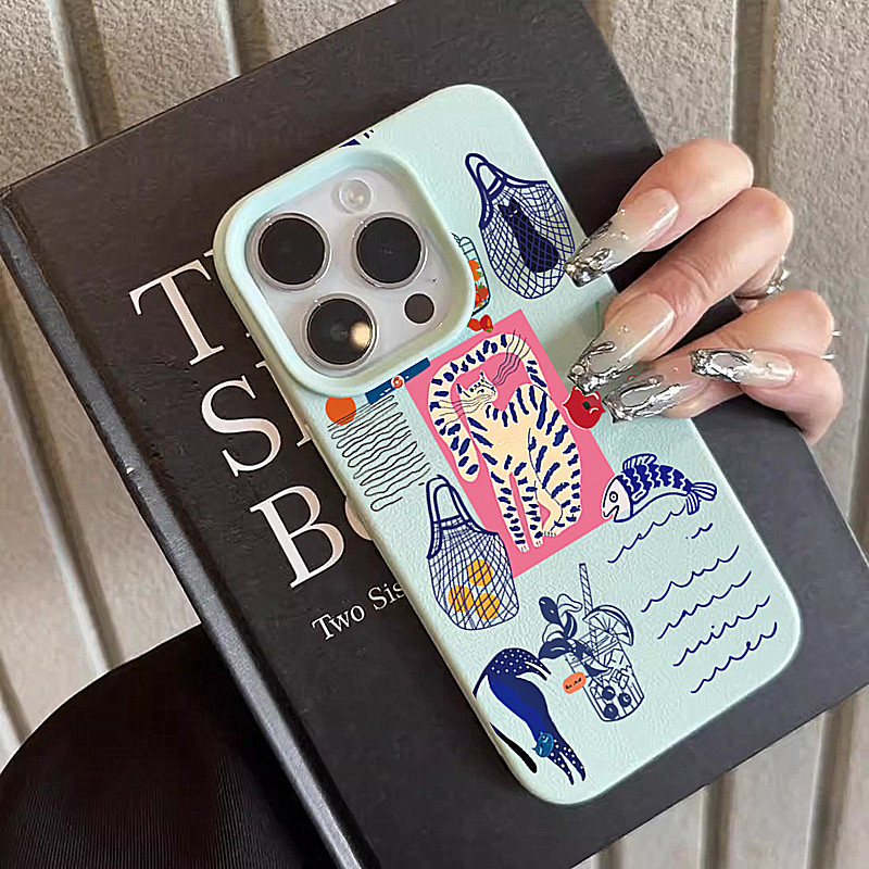 Phone Cases Cherry - Niedliche Kirschkatzen-Handyhüllen für iPhone 17 Air