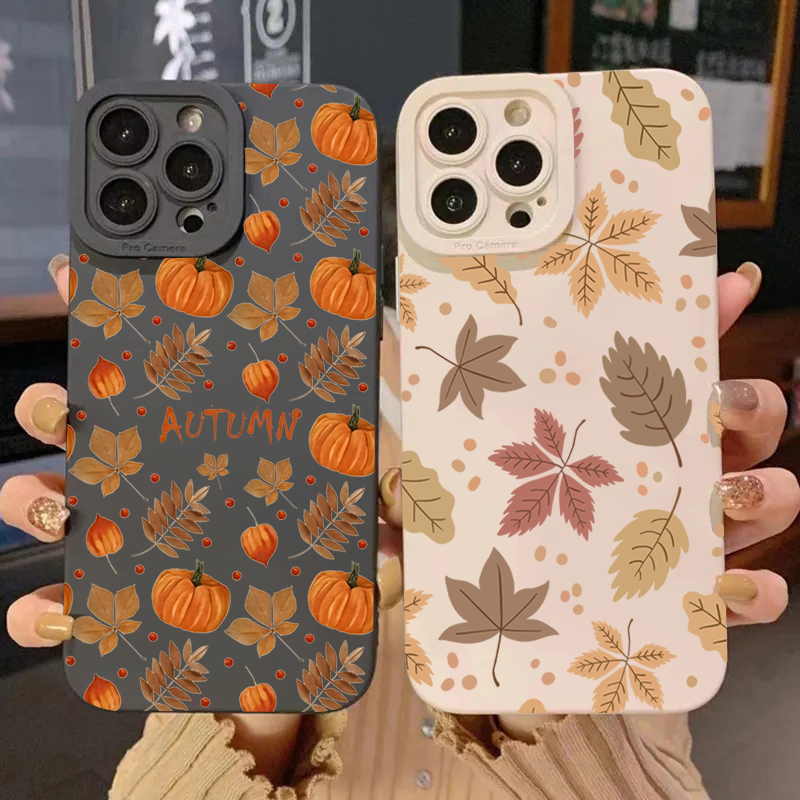 Phone Cases Galaxy S25 - Retro Ahornblatt-Muster Handyhülle für Samsung Galaxy