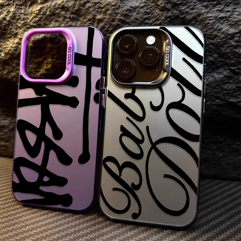 Phone Cases Trending - Kreative Mode-Handyhülle mit englischen Buchstaben für