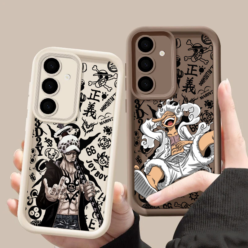 Phone Cases Galaxy S25 - One Piece Luffy Zoro Anime S26