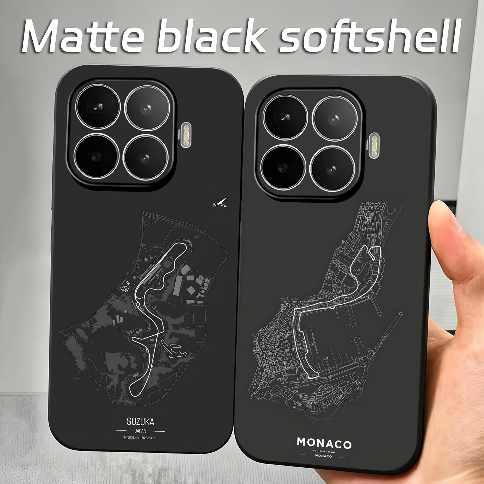 Phone Cases Xiaomi 14T - F1 Race Track Print Handyhülle für
