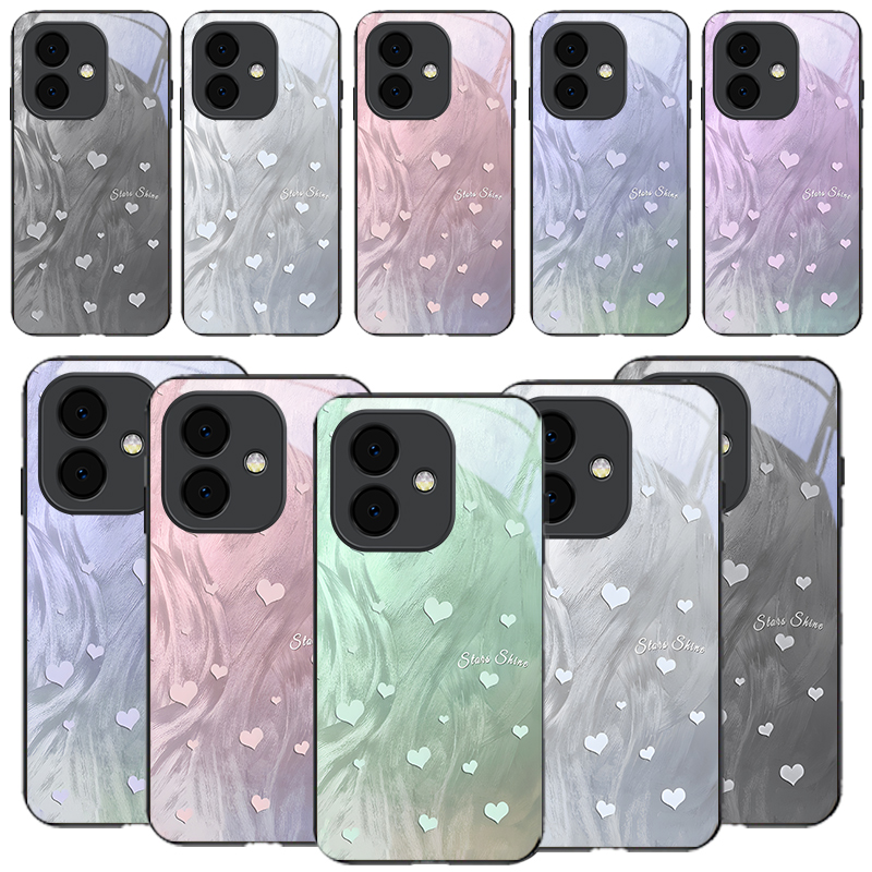 Phone Cases Oppo - Im Dunkeln leuchtende Glashülle für Oppo