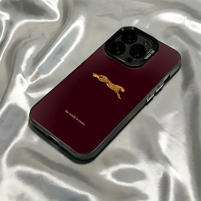 Phone Cases Trending - Minimalistische Leoparden-Handyhülle für iPhone 17 Pro