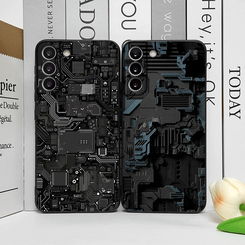 Phone Cases Oppo - 2D Nachahmung Platine Muster Telefon Fall