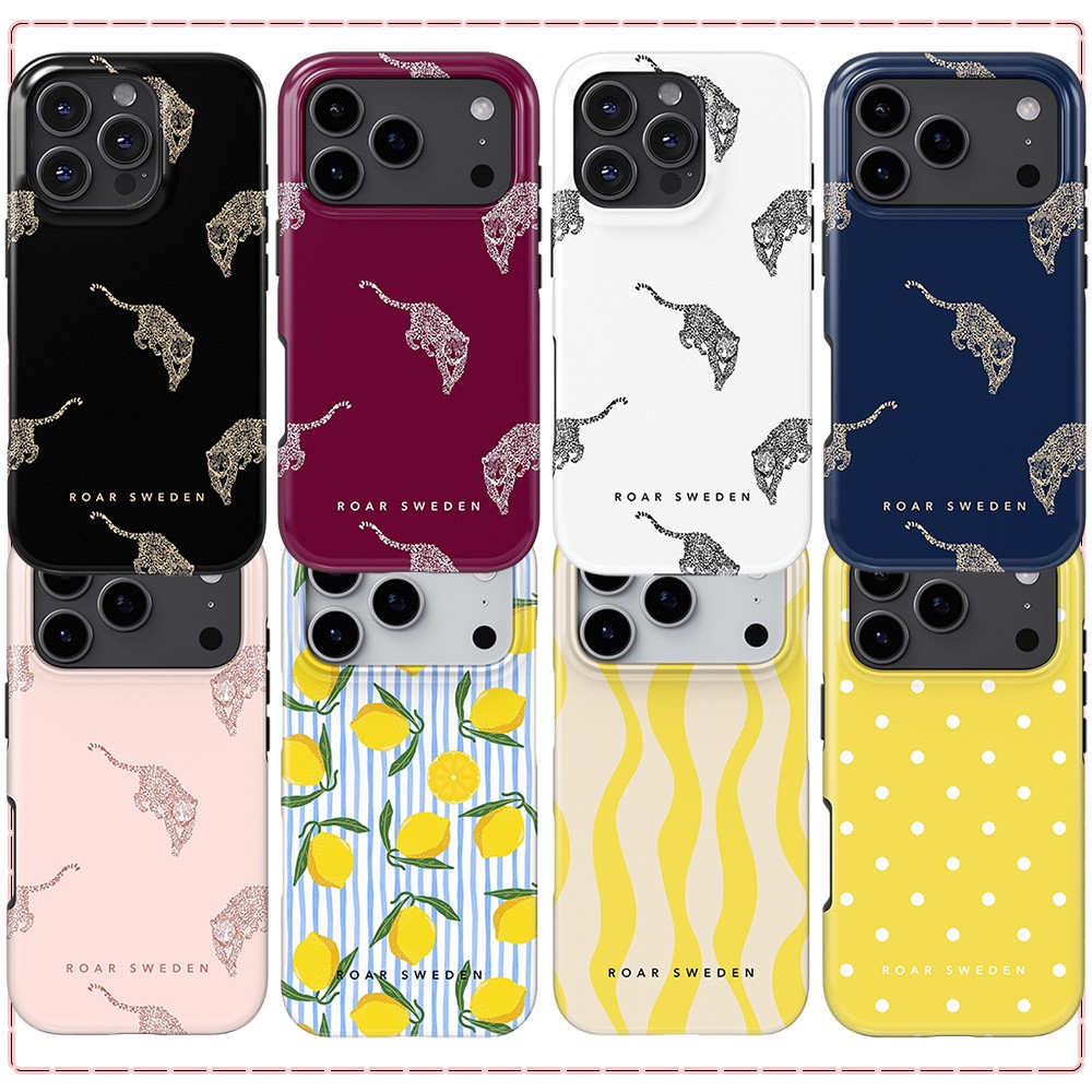 Phone Cases Sweden - Roar Sweden Gelbe Welle Handyhülle für