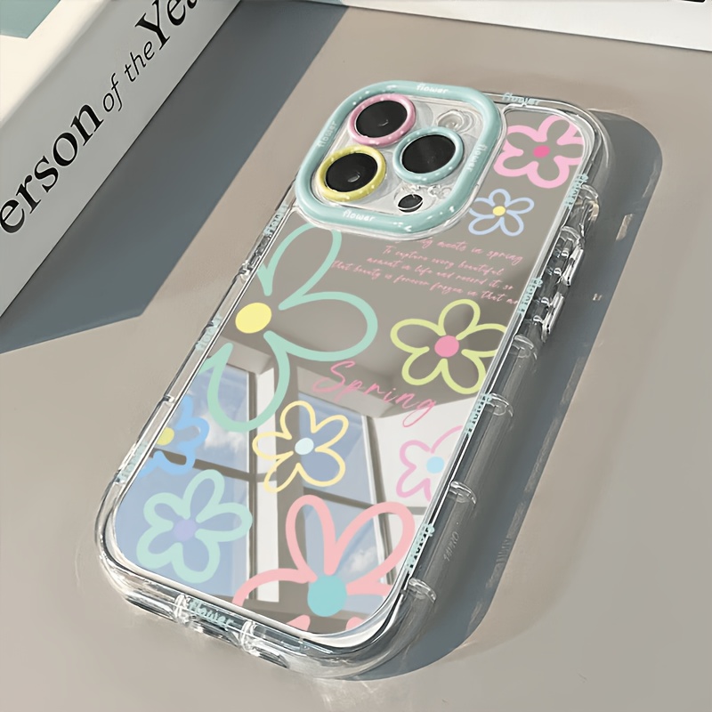Bunte Blumen-Graffiti Air Cush – Phone Cases Cool Girl Bewertung und Preis
