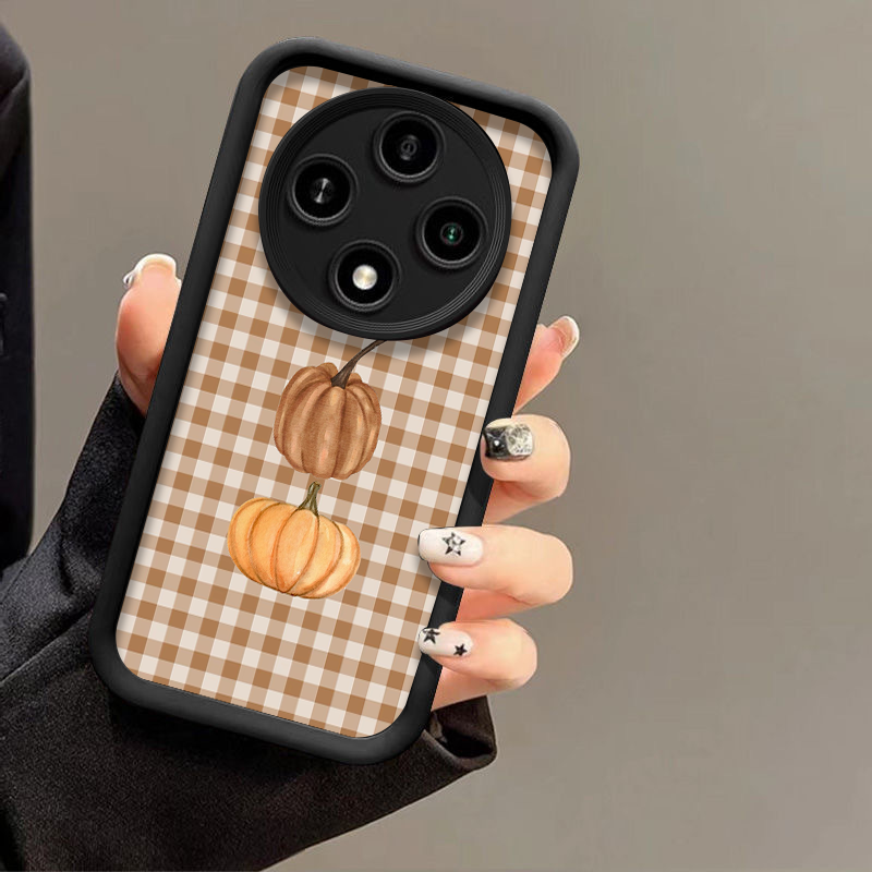 Cartoon Herbst-Kürbis-Gittermu – Phone Cases Oppo Bewertung und Preis