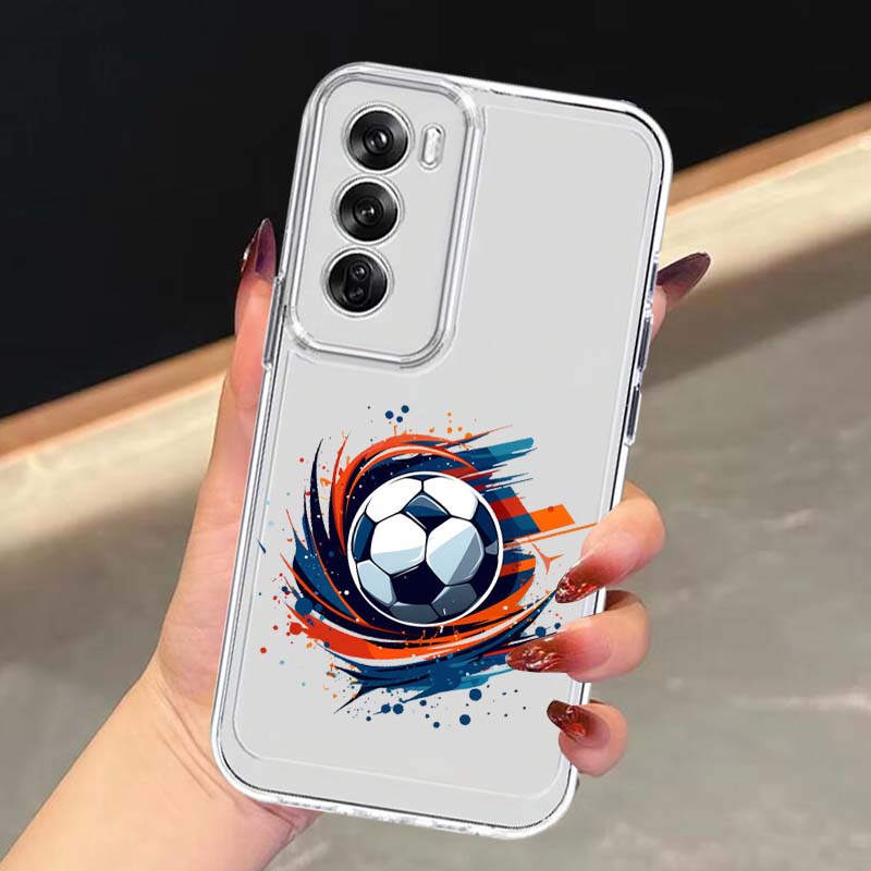 Fußball-Kunstmuster Handyhülle – Phone Cases Oppo Bewertung und Preis
