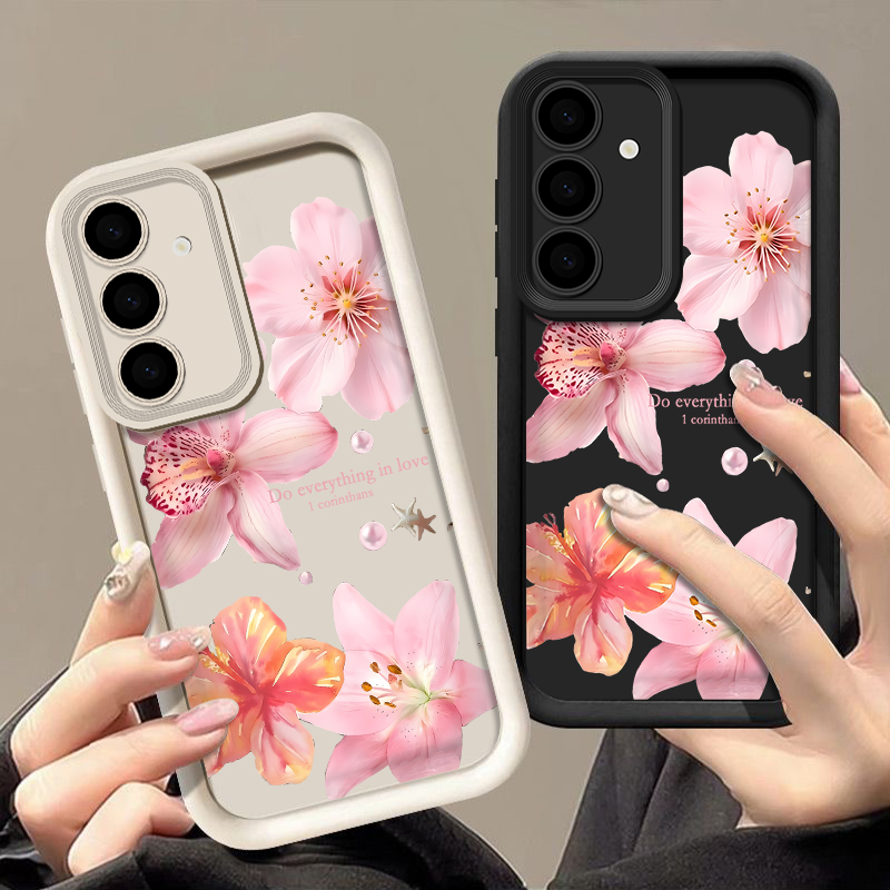 Rosa Blumen Handyhülle für Sam – Phone Cases Galaxy A17 Bewertung und Preis