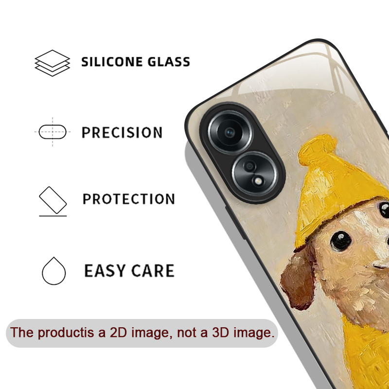 Ölgemälde Gelber Hund Schwarze – Phone Cases Oppo Bewertung und Preis