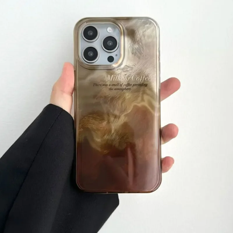 Luxuriöse Kaffeefarben-Verlauf – Phone Cases Expensive Bewertung und Preis