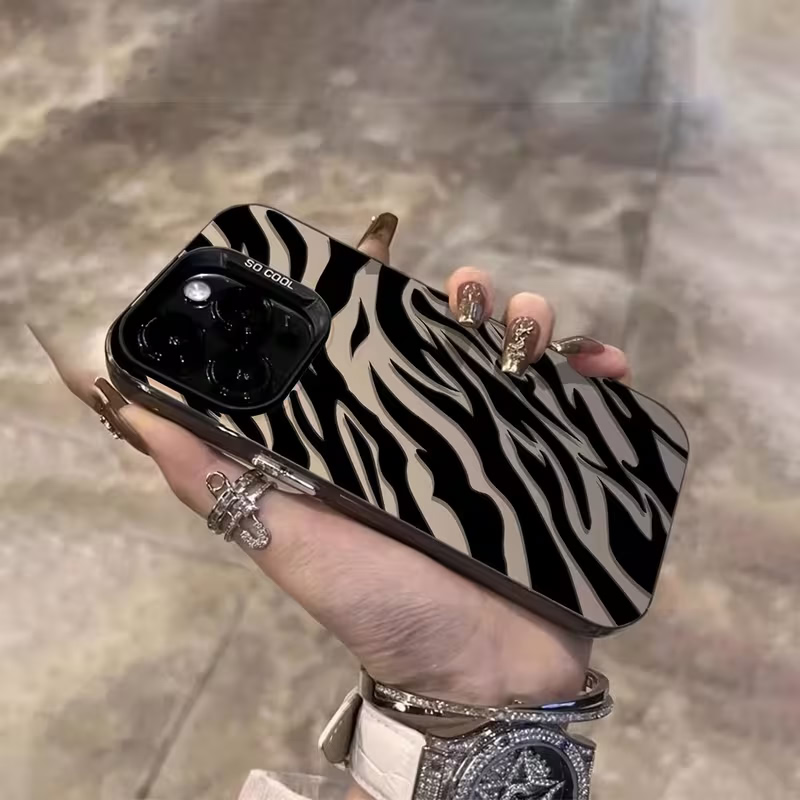 Zebra-Muster Schwarze Fortschr – Phone Cases Zebra Bewertung und Preis