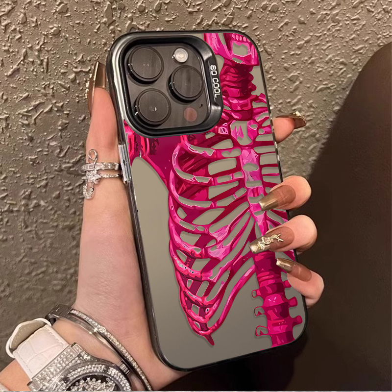 Luxuriöse rosa-grüne Totenkopf – Phone Cases Expensive Bewertung und Preis