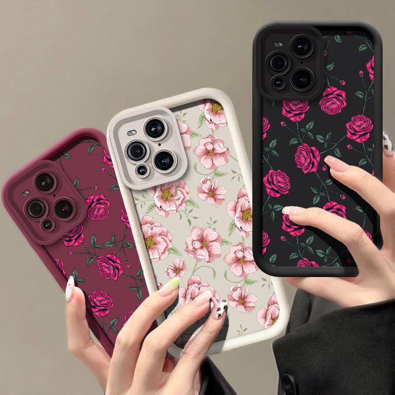Silikon-Blumen-Handyhülle für  – Phone Cases Oppo Bewertung und Preis