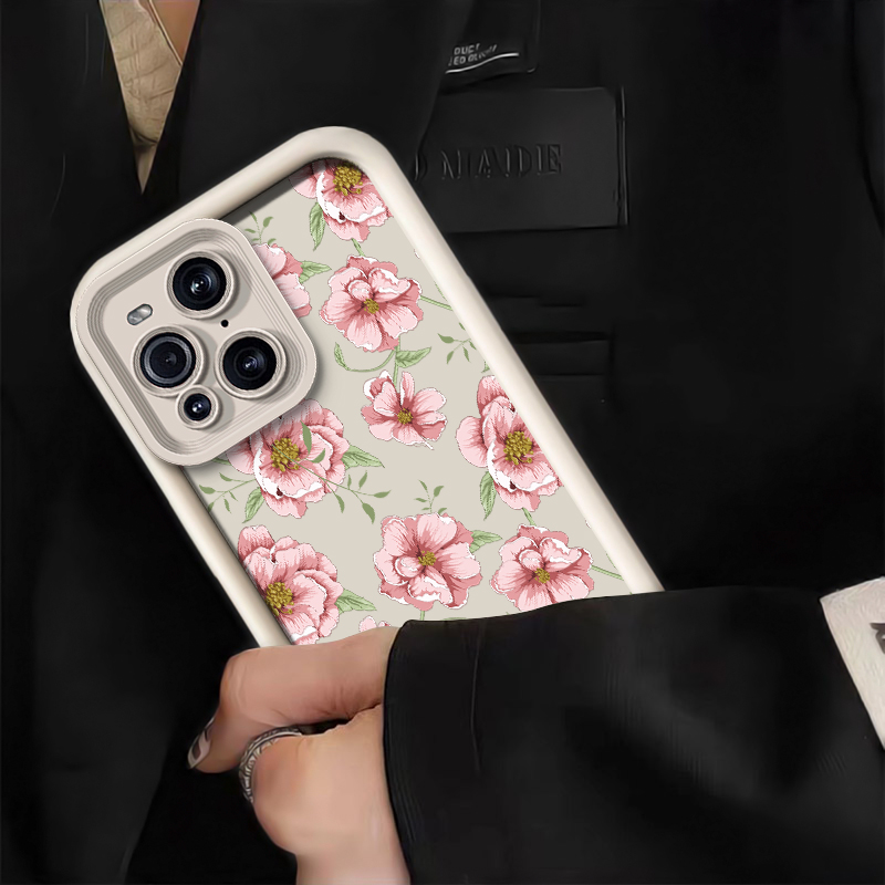 Silikon-Blumen-Handyhülle für  – Phone Cases Oppo Bewertung und Preis