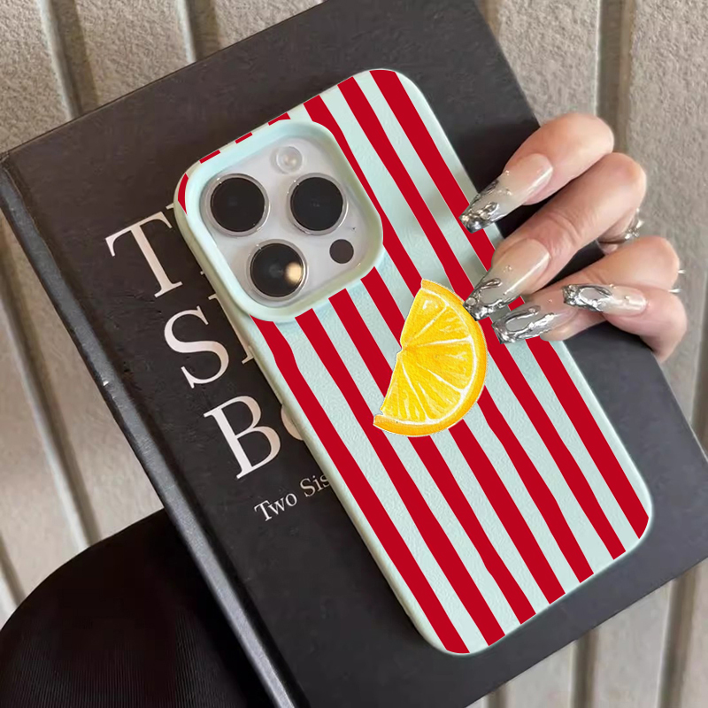 Modische Zitronenmuster TPU Si – Phone Cases Trending Bewertung und Preis