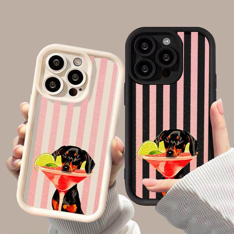 Niedliche Hunde-Streifenmuster – Phone Cases Xiaomi 14T Bewertung und Preis