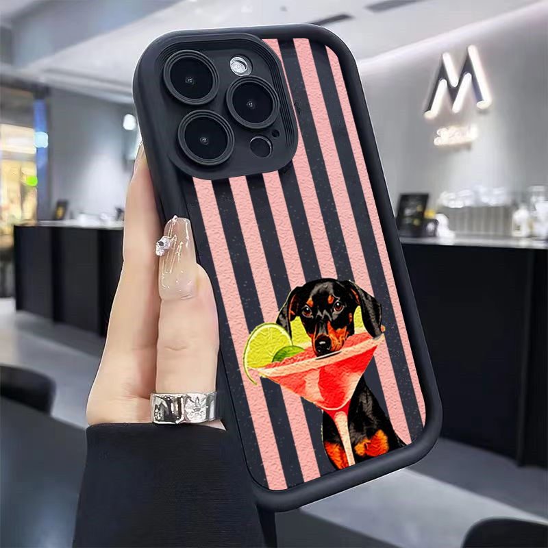 Niedliche Hunde-Streifenmuster – Phone Cases Xiaomi 14T Bewertung und Preis