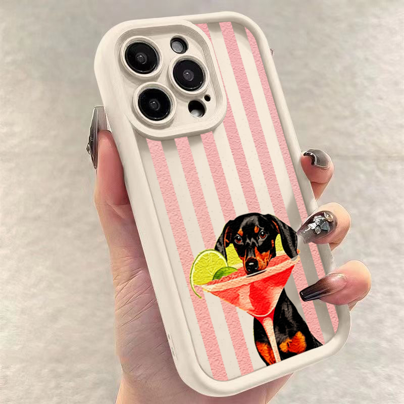 Niedliche Hunde-Streifenmuster – Phone Cases Xiaomi 14T Bewertung und Preis