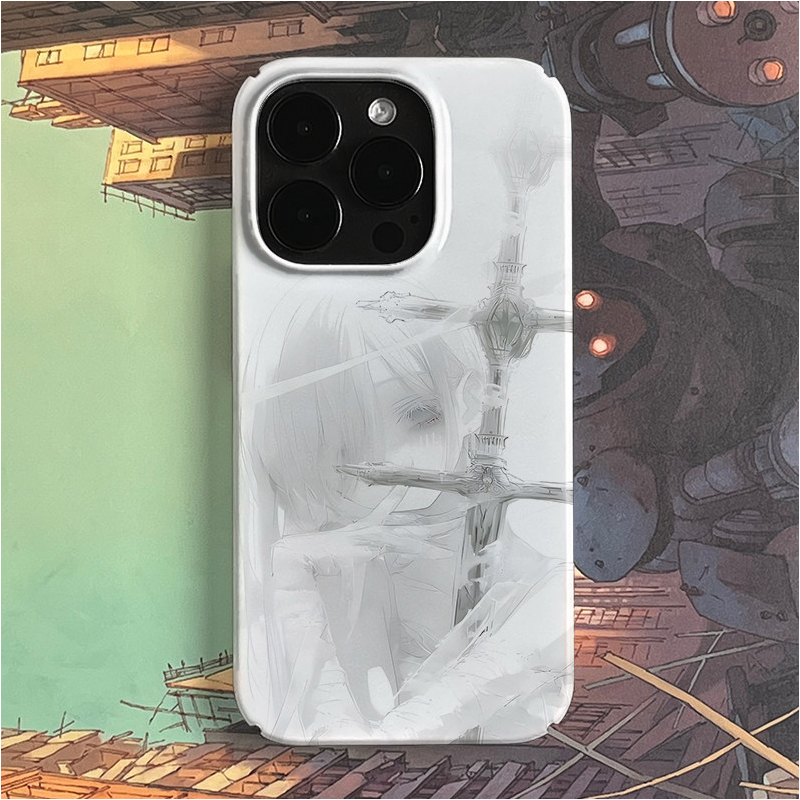 Schöne Anime-Mädchen-Schwert-D – Phone Cases Cool Girl Bewertung und Preis