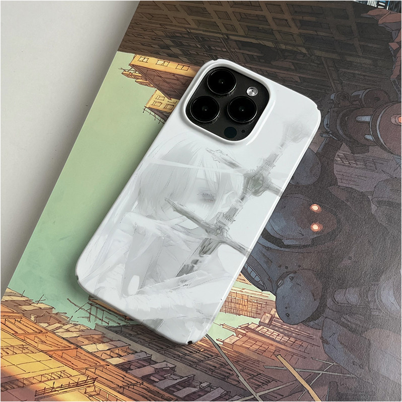 Schöne Anime-Mädchen-Schwert-D – Phone Cases Cool Girl Bewertung und Preis