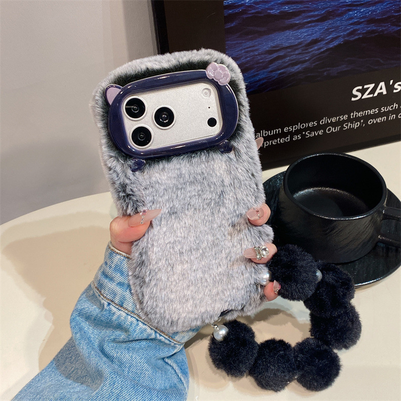 Luxuriöse Einfarbige Flauschig – Phone Cases Protective Bewertung und Preis