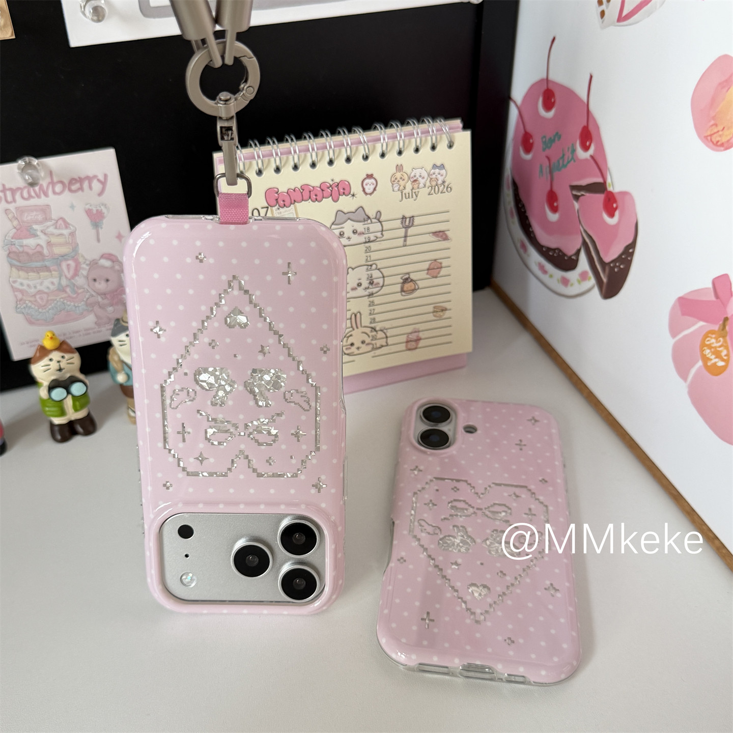 Koreanische Ins Pink Sweet Gir – Phone Cases Cool Girl Bewertung und Preis