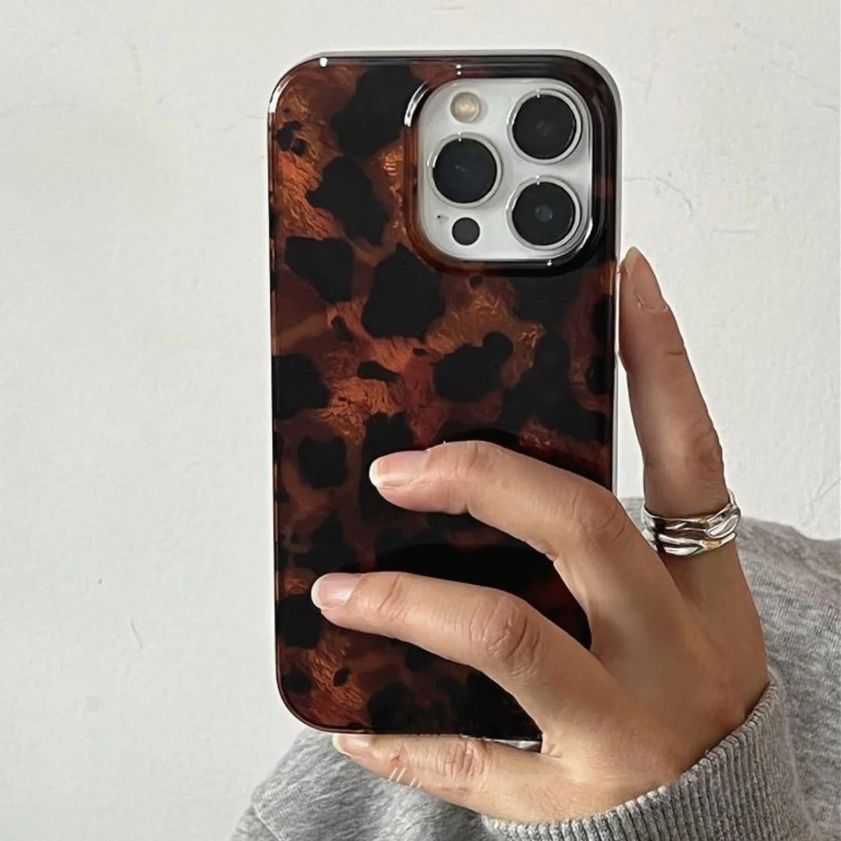 Retro-Amber-Textur Laser-Handy – Phone Cases Protective Bewertung und Preis