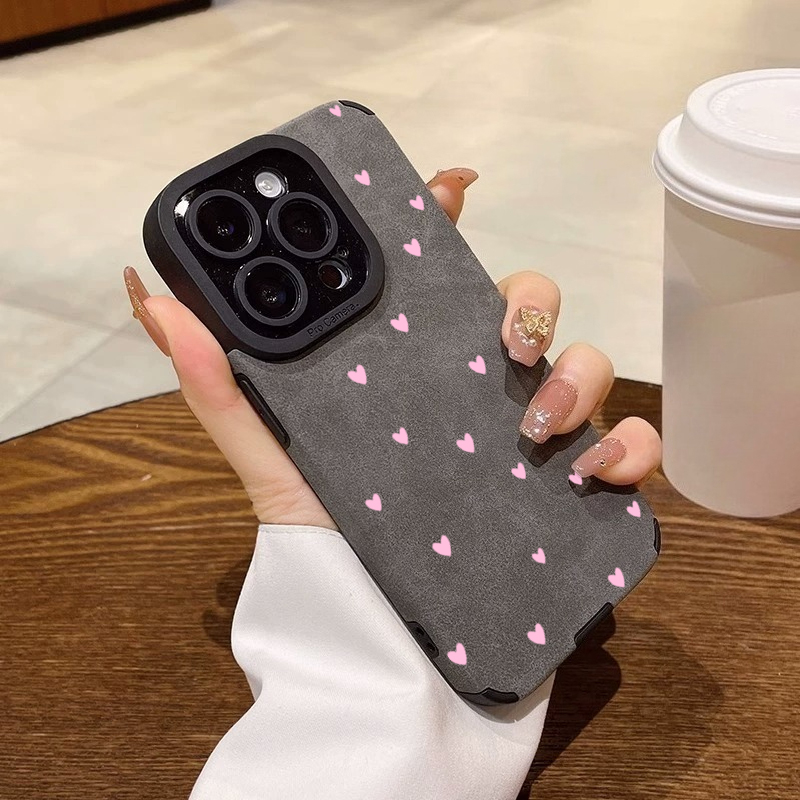 Modische rosa Herzmuster-Handy – Phone Cases Trending Bewertung und Preis
