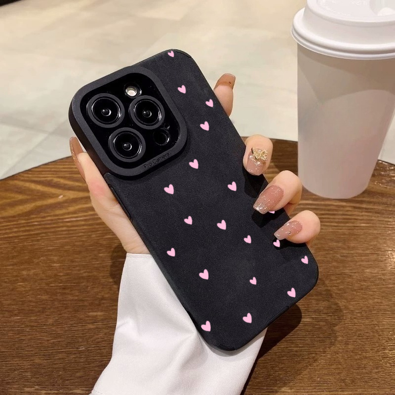 Modische rosa Herzmuster-Handy – Phone Cases Trending Bewertung und Preis