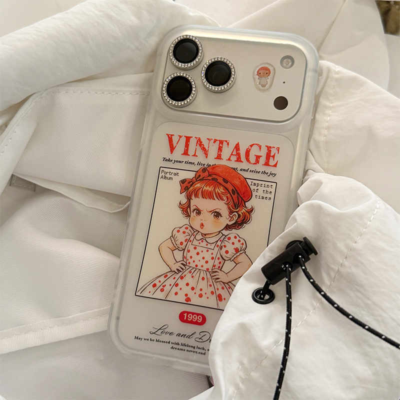 Niedliche Akimbo-Mädchen-Handy – Phone Cases Cool Girl Bewertung und Preis