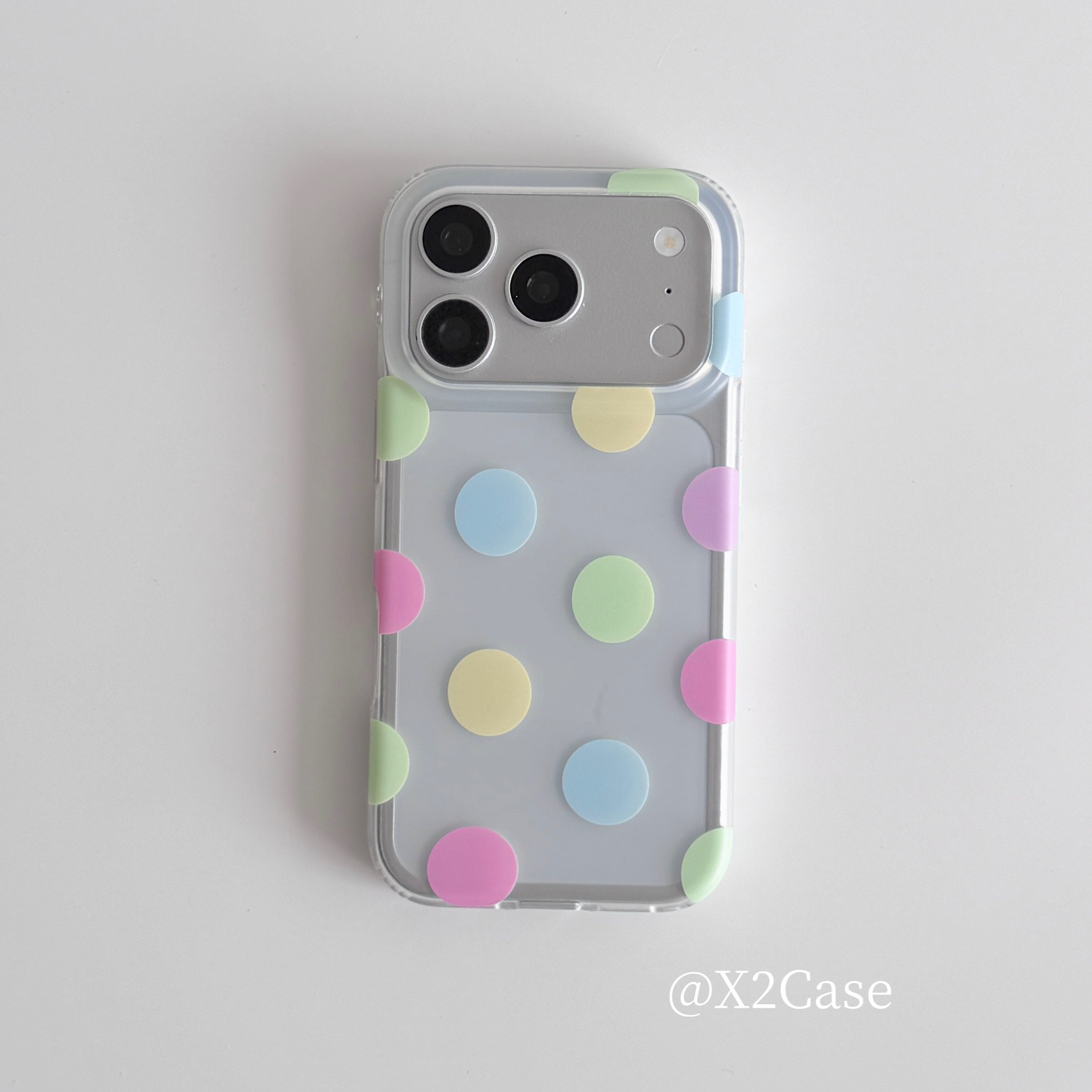 Korea Ins Bunte Polka Dots Mat – Phone Cases Iphone 15 Pro Max Bewertung und Preis