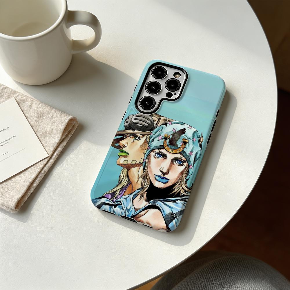 Coole Anime J-JOJO Steel Ball  – Phone Cases Galaxy S25 Bewertung und Preis