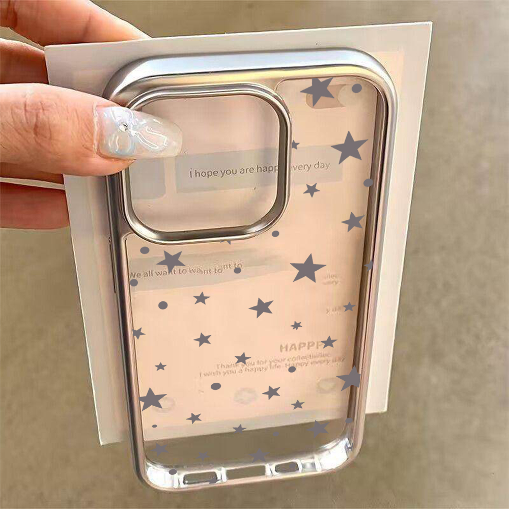 Y2K Stars Fashion Clear Cases  – Phone Cases Trending Bewertung und Preis