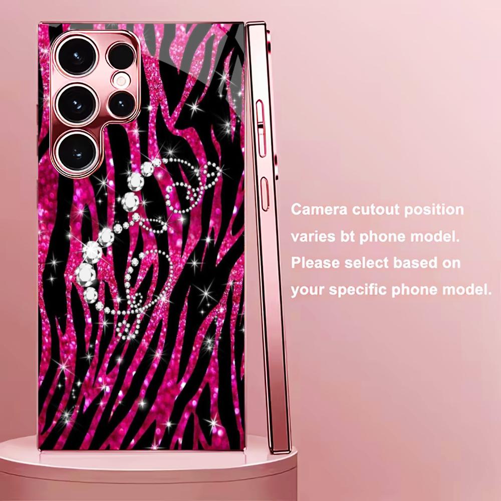 Rosa modische Zebra-Print TPU  – Phone Cases Zebra Bewertung und Preis