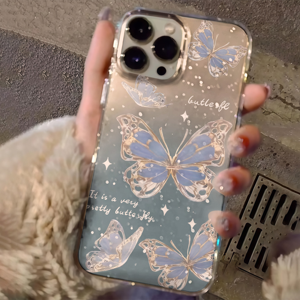 Luxuriöse Blaue Schmetterling  – Phone Cases Expensive Bewertung und Preis