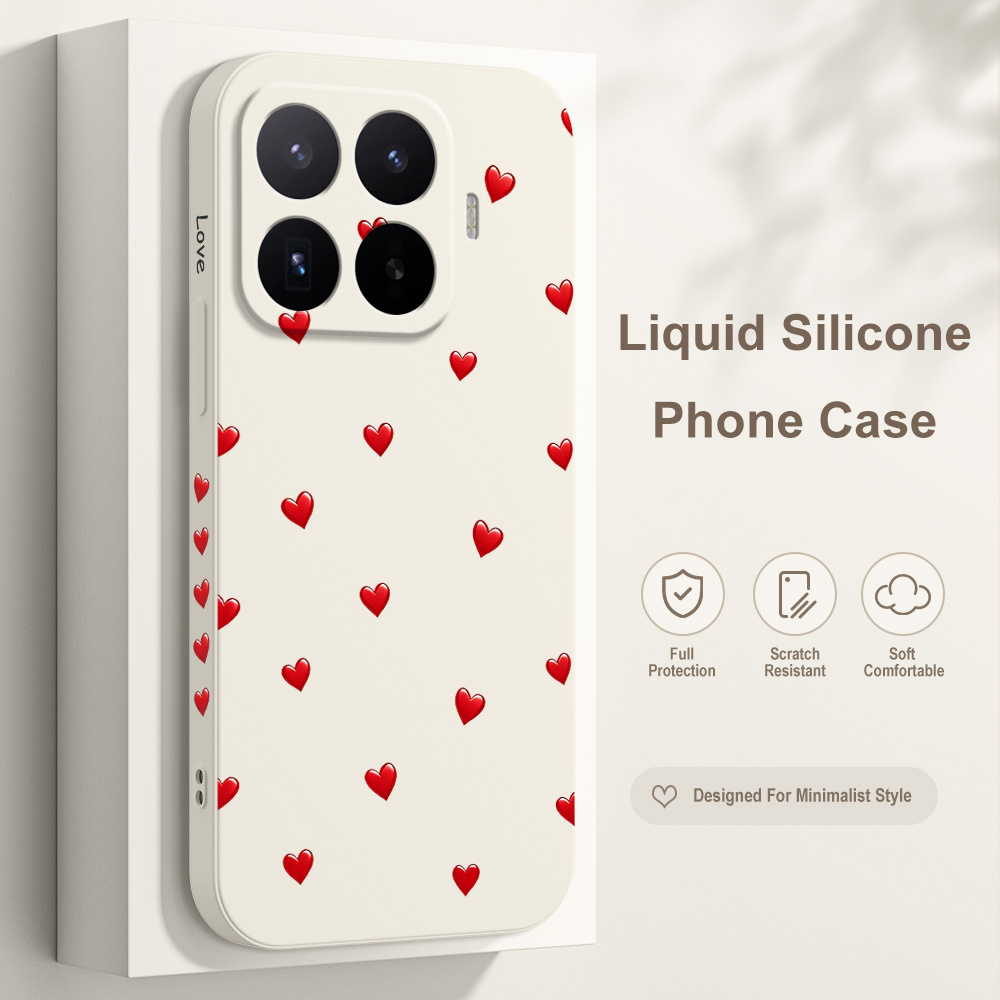 Karmesinrote Herz-Handyhülle f – Phone Cases Xiaomi 14T Bewertung und Preis