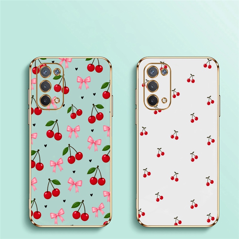 Niedliche rote Kirschschleifen – Phone Cases Oppo Bewertung und Preis