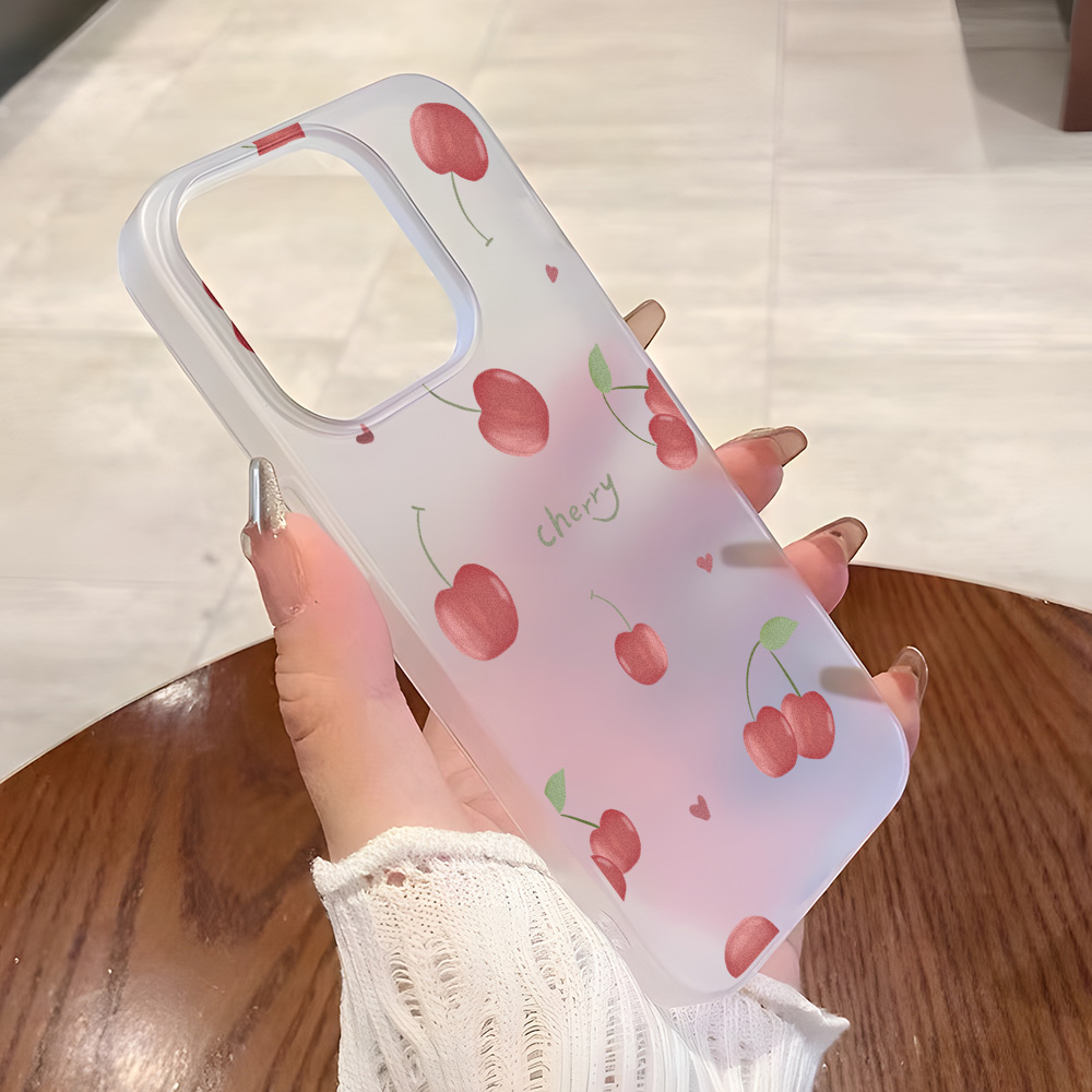 Kirsch-Handyhülle Mattiert für – Phone Cases Cherry Bewertung und Preis