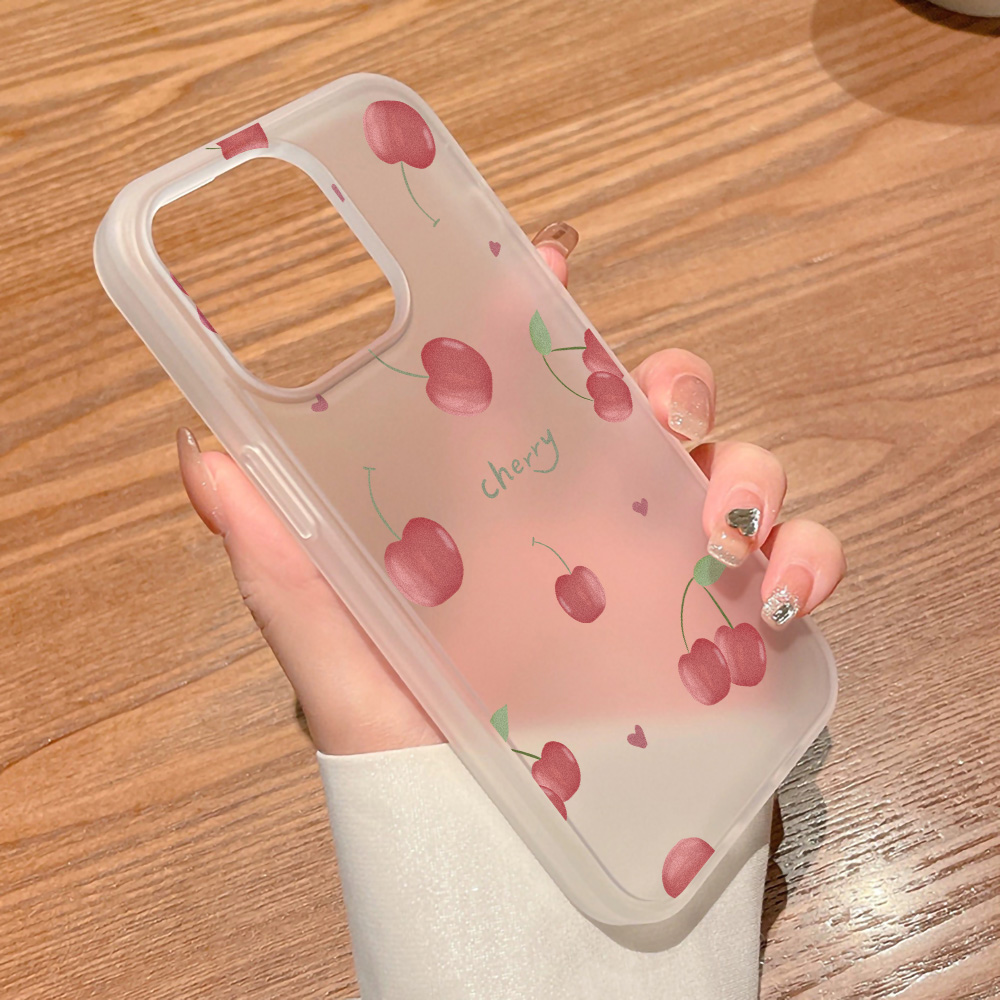 Kirsch-Handyhülle Mattiert für – Phone Cases Cherry Bewertung und Preis