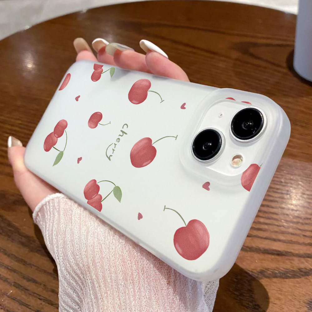 Kirsch-Handyhülle Mattiert für – Phone Cases Cherry Bewertung und Preis
