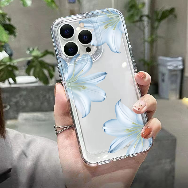 Modische, exquisite weiße Lili – Phone Cases Protective Bewertung und Preis