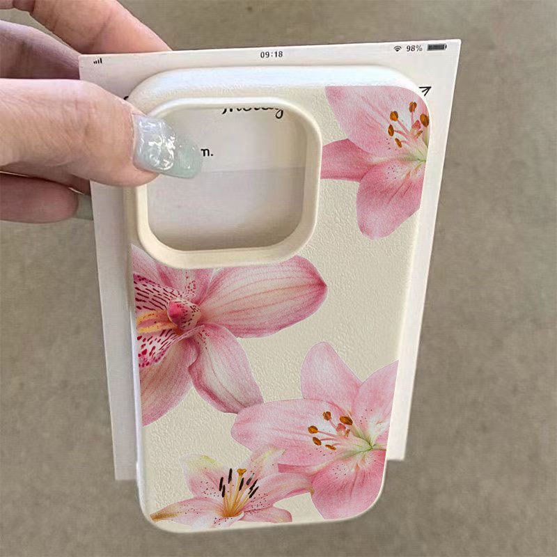 Pink Lily Lychee Textur Handyh – Phone Cases Galaxy S25 Bewertung und Preis