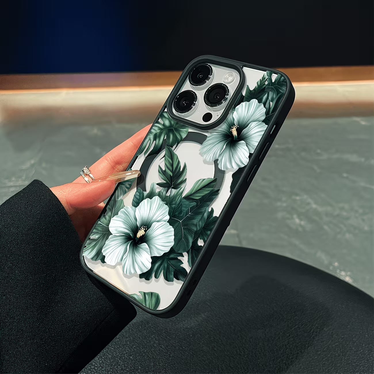 Grüne Blumenmuster Handyhülle  – Phone Cases Protective Bewertung und Preis