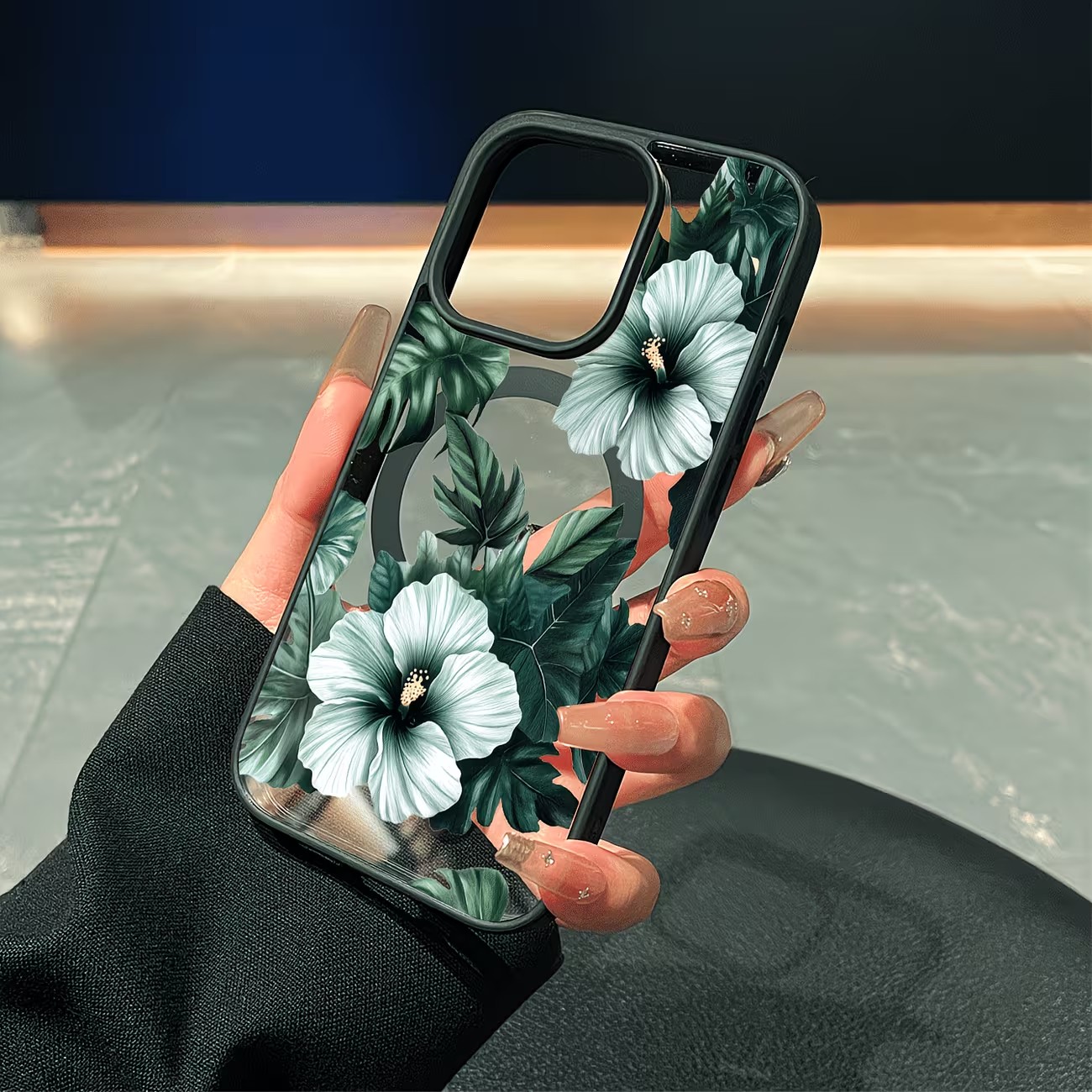 Grüne Blumenmuster Handyhülle  – Phone Cases Protective Bewertung und Preis
