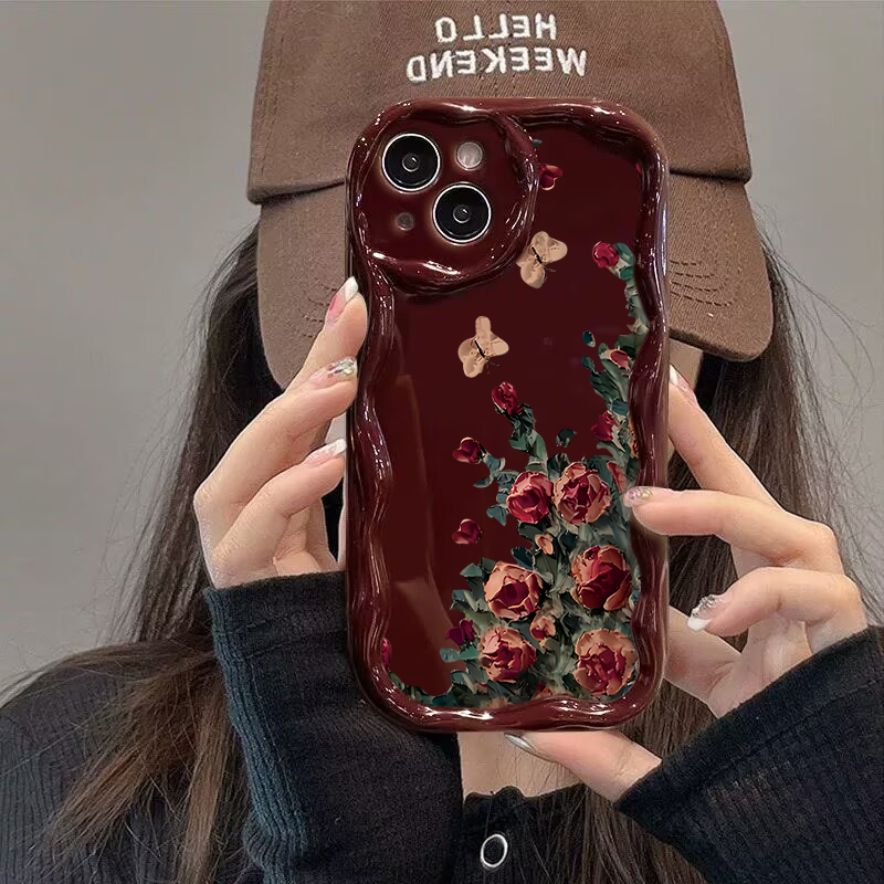 Retro Ölgemälde Blumenmuster H – Phone Cases Expensive Bewertung und Preis